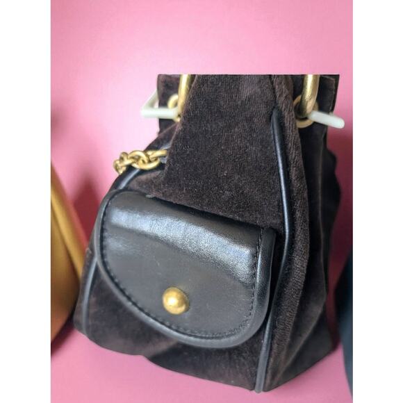 Y2K Juicy Couture Royal Juicy 'Once Upon a Time' Daydreamer Bag – Black Velour - Picture 5 of 15